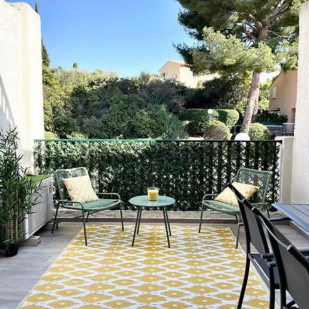 Studio 110 Grande Terrasse Proche Mer バンドール エクステリア 写真