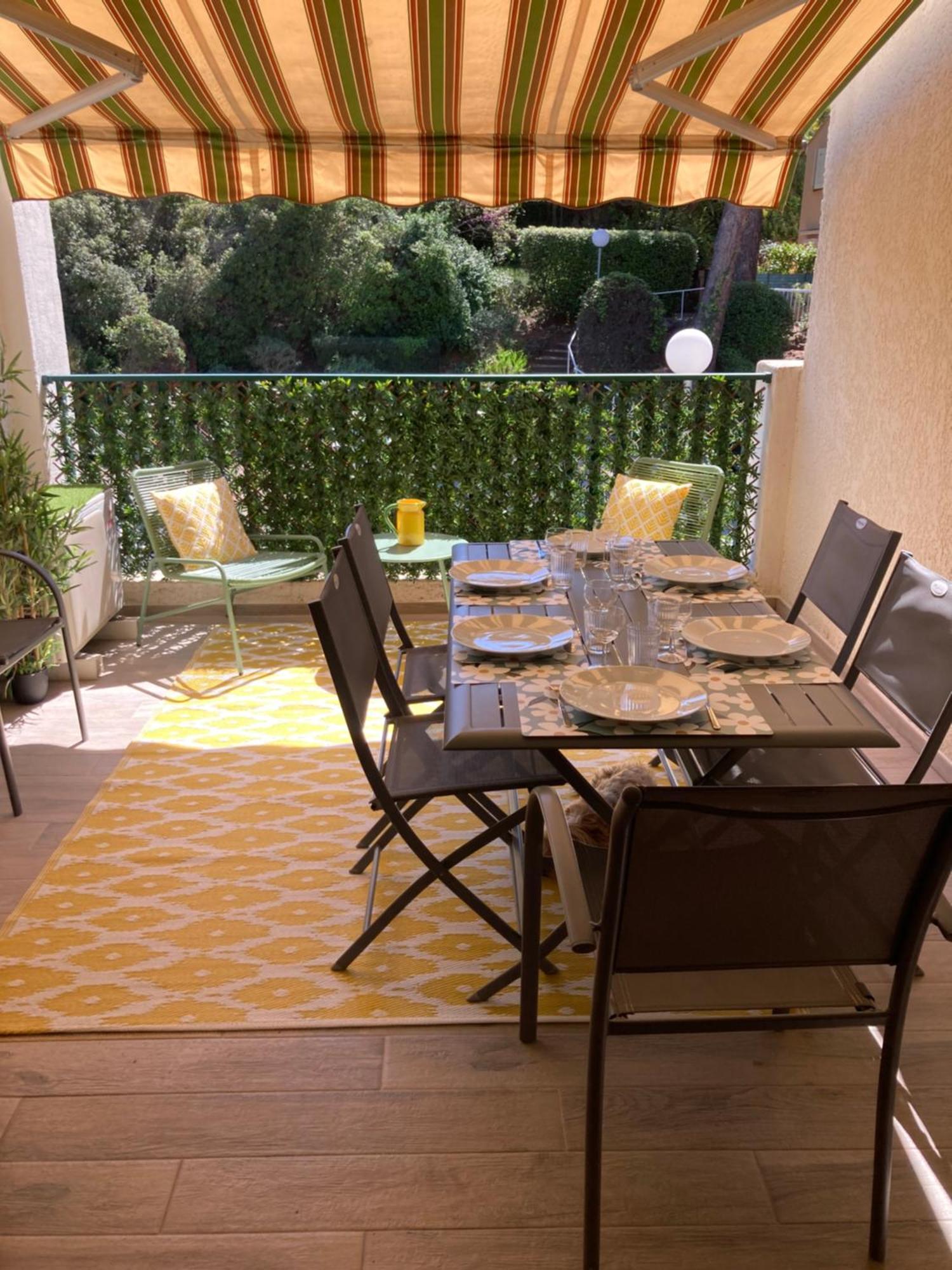 Studio 110 Grande Terrasse Proche Mer バンドール エクステリア 写真