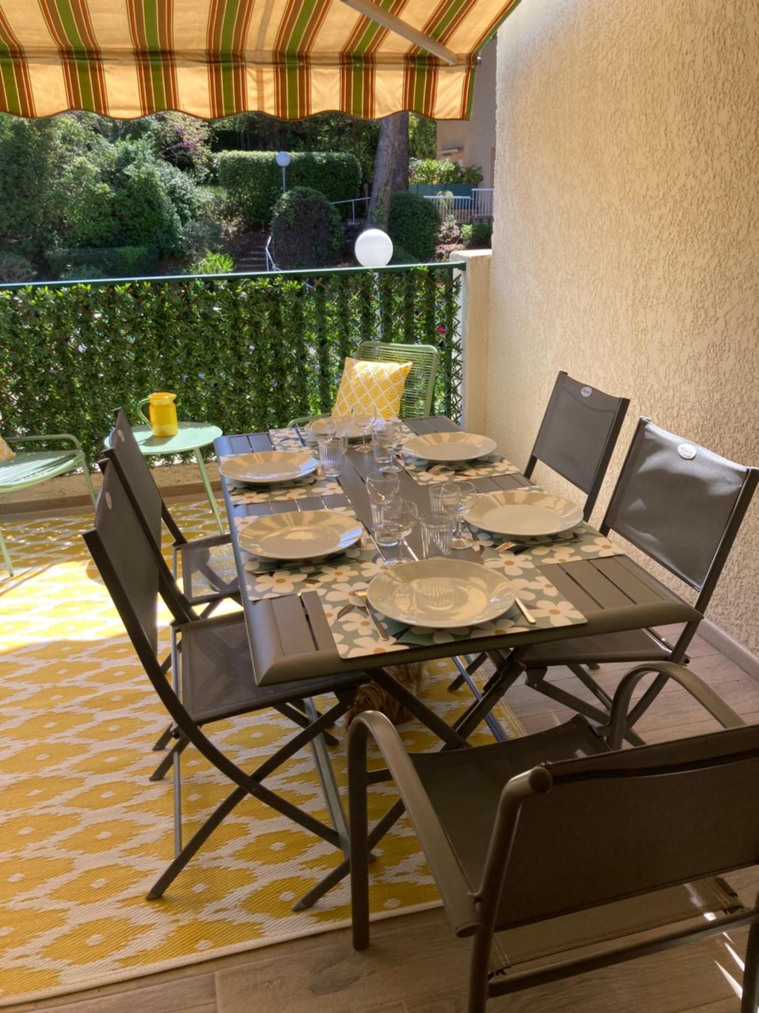 Studio 110 Grande Terrasse Proche Mer バンドール エクステリア 写真
