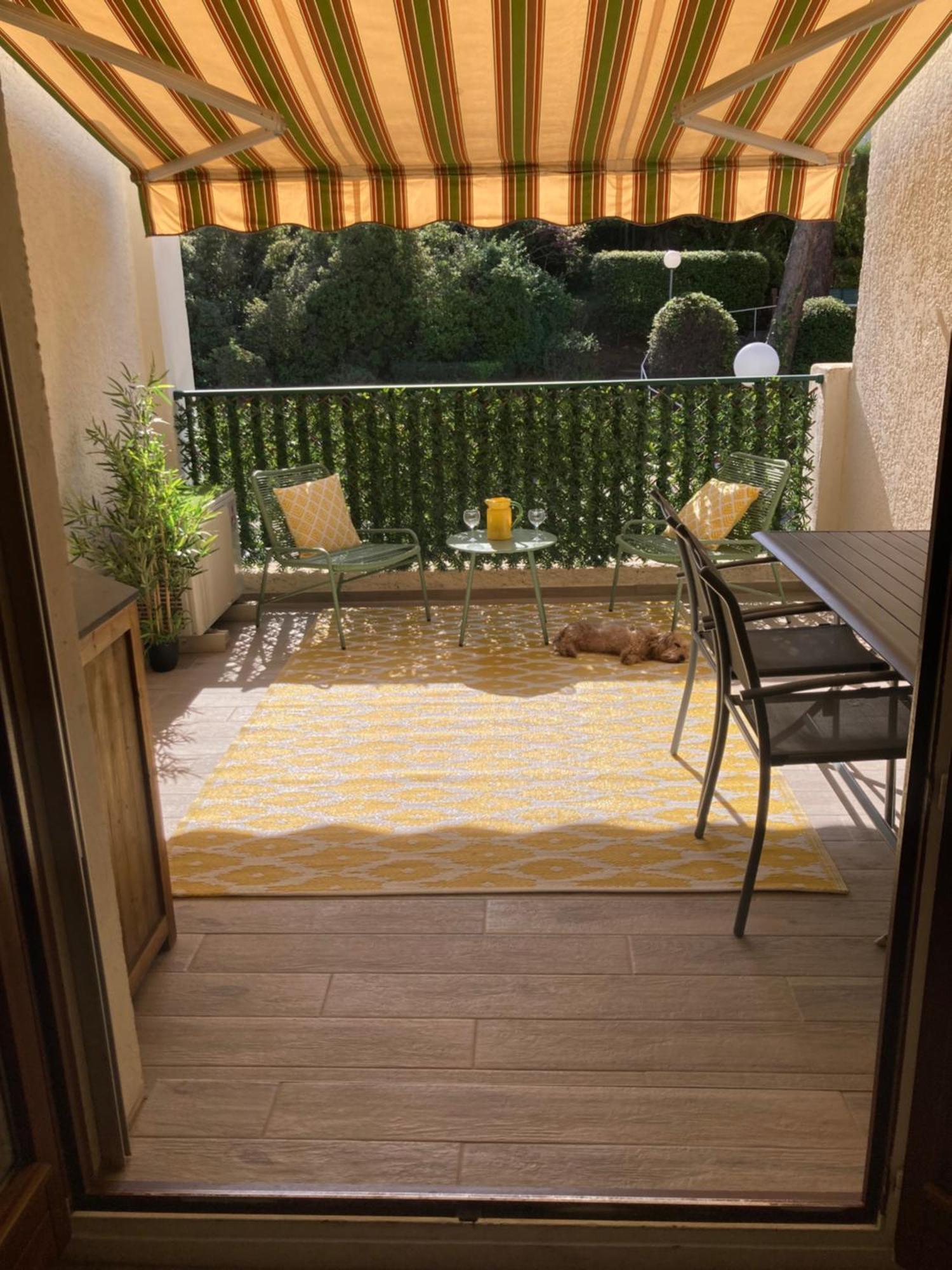 Studio 110 Grande Terrasse Proche Mer バンドール エクステリア 写真