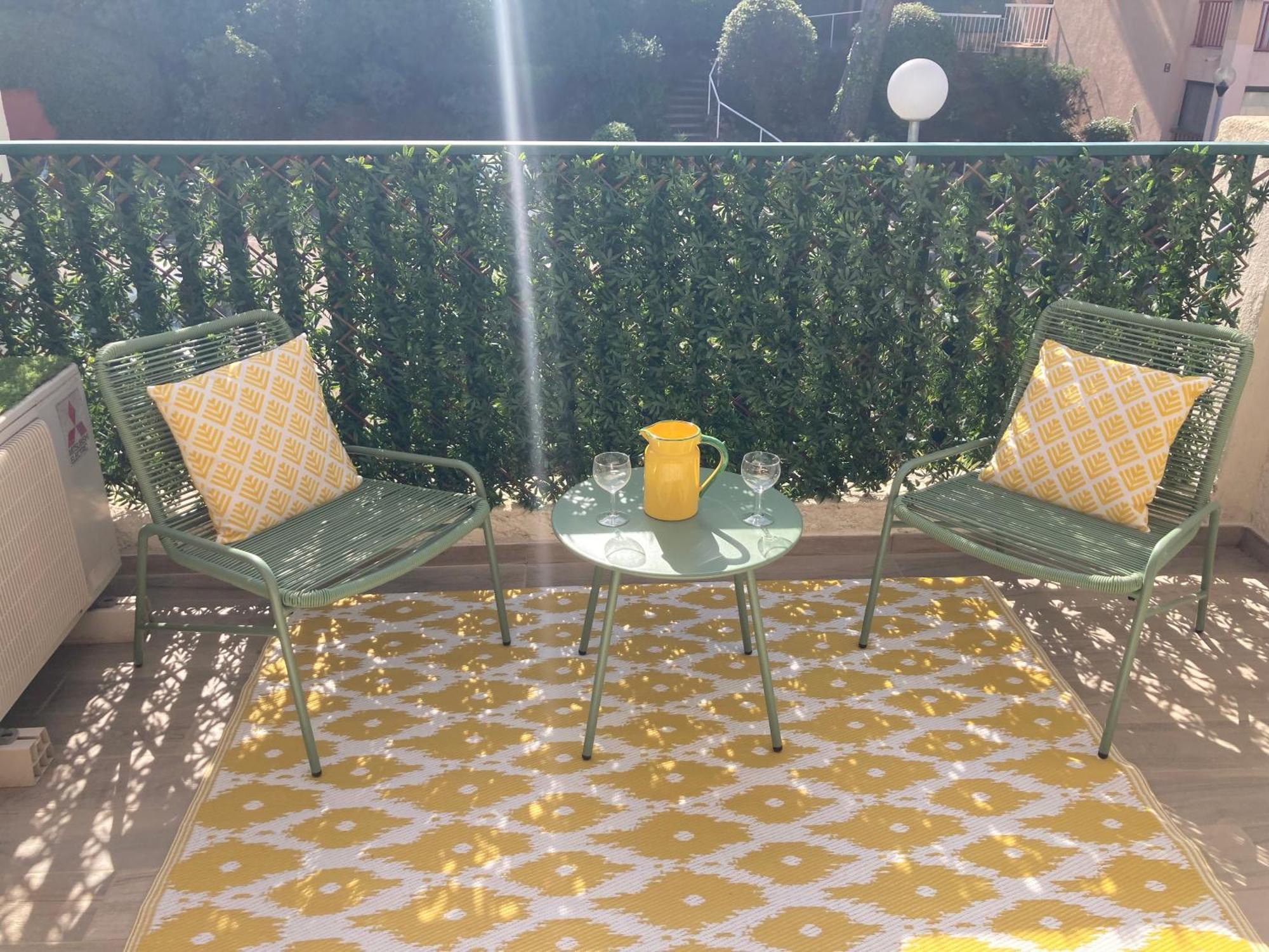 Studio 110 Grande Terrasse Proche Mer バンドール エクステリア 写真